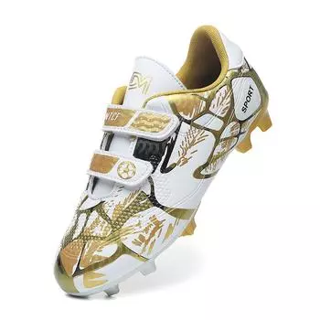 Футбольные бутсы, детские нескользящие футбольные бутсы, тренировочные бутсы для мини-футбола для мальчиков, спортивные кроссовки Chuteira Campo для игры на газоне 36