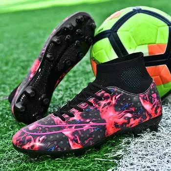 Футбольные бутсы для футзала, мужские повседневные футбольные ботильоны, зеркальная обувь класса люкс, стильная дизайнерская обувь, кроссовки для мужчин, для бега, лето 35