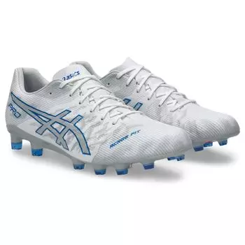 Футбольные бутсы DS LIGHT ACROS PRO 3 1101A071 102 см 2E [Asics] Мужские (Белый/Электрический синий) 28,0