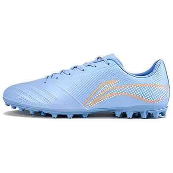 Футбольные бутсы Li Ning Iron 2 с искусственным покрытием, нескользящие, износостойкие, Aurora Blue, женские футбольные бутсы ASFS009-9 39