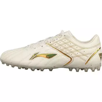 Футбольные бутсы Li Ning Iron Yu Kangaroo Leather MG для мужчин, белые ASFR015-1 41