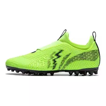 Футбольные бутсы Li Ning Kids Speed Shadow 2 Young MG с искусственным покрытием, удобные, универсальные, нескользящие, амортизирующие, низкие, детские кроссовки YKGU004-9