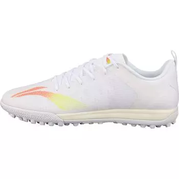 Футбольные бутсы Li Ning Speed Shadow из синтетической кожи TPU с шипами, амортизирующие, нескользящие, износостойкие, мужские, белые, оранжевые ASTS021-1 41