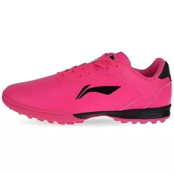 Футбольные бутсы Li Ning TF с шипами, амортизирующие, нескользящие, прочные, мужские, розовые, ASTQ011-4 43