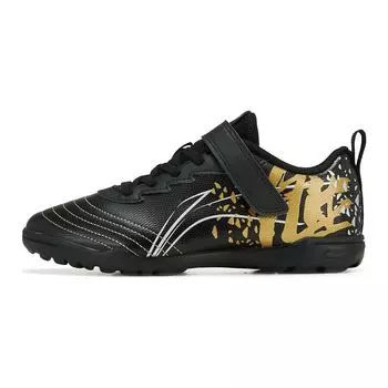 Футбольные бутсы Li Ning Youth Assault 2.0 Sports Trend с нескользящей подошвой, амортизирующей, прочной, легкой, с отскоком, с низким верхом, детские футбольные бутсы YKGU012-7 31
