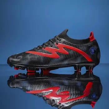 Футбольные бутсы мужские 2024 года, низкие футбольные бутсы, удобные дышащие кроссовки TF/FG Grass с нескользящей подошвой для тренировок, обувь для активного отдыха 32
