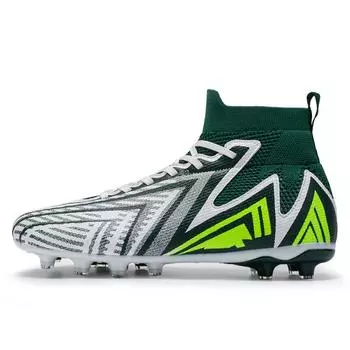 Футбольные бутсы мужские футбольные бутсы для игры на траве на открытом воздухе нескользящие профессиональные высокие тренировочные спортивные теннисные бутсы мужские 35