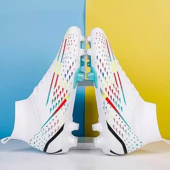 Футбольные бутсы Мужские и женские шипы AG профессиональные студенты тренировочные соревнования по ударам по траве юношеские спортивные бутсы Jinjiang 35