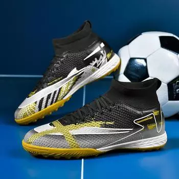 Футбольные бутсы мужские TF/FG полевые тренировочные профессиональные футбольные бутсы для общества детские футбольные бутсы для мини-футбола в зале для детей 33
