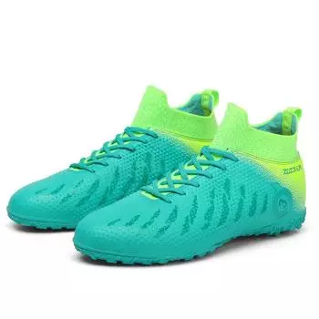 Футбольные бутсы мужские TF с искусственным газоном профессиональные футбольные бутсы большого размера для детей 31 синий