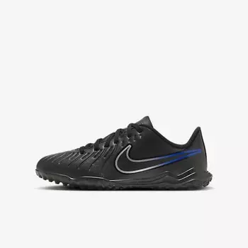 Футбольные бутсы Nike Junior Tiempo Legend 10 Club DV4355-040 для маленьких детей/подростков с низким верхом с искусственным покрытием