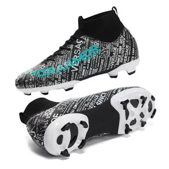 Футбольные бутсы новые взрослые AG длинные ногти TF сломанные ногти спортивная обувь молодежная искусственная трава тренировочная обувь 31
