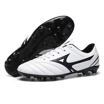 Футбольные бутсы с низким верхом, для подростков, учеников начальной школы, детей среднего и старшего возраста, взрослых, мужчин и женщин, шипованные, тренировочные бутсы для игры на траве 31