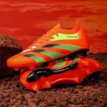 Футбольные бутсы с низким верхом Кроссовки для юношей и девушек Кроссовки для профессиональной подготовки Кроссовки с шипами для иностранной торговли Футбольные бутсы для игры на искусственном покрытии 35