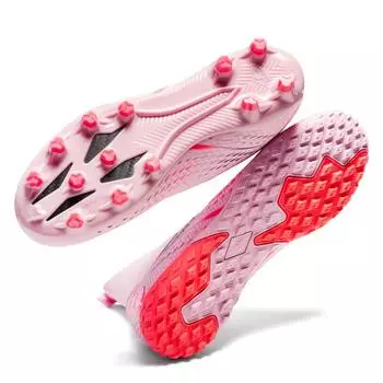 Футбольные бутсы с высоким верхом для чемпионата мира по футболу для мальчиков и девочек TF с поломанными ногтями AG с длинными ногтями для взрослых, тренировочные кроссовки для игры на траве 33
