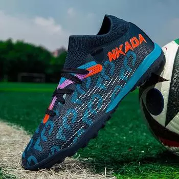 Футбольные бутсы Tenagers мужские, нескользящие, AG/TF, футбольные бутсы, ботильоны, унисекс, большие размеры, сверхлегкие футбольные бутсы, кроссовки для мальчиков 35