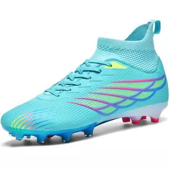 Футбольные бутсы унисекс, мужские тренировочные кроссовки с длинными ногтями, детские футбольные бутсы, футбольные бутсы для молодежи, футбольная обувь для детей 35 чёрный