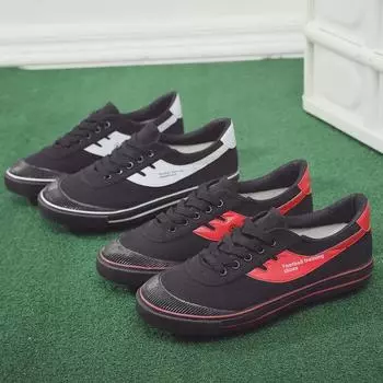 Футбольные бутсы унисекс с нескользящей подошвой 2024 года: Прочные резиновые шипы и холст для тренировок 40