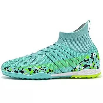 Футбольные бутсы унисекс, уличные/в помещении, футбольные бутсы для мальчиков и девочек, профессиональные тренировочные кроссовки по мини-футболу 34 белый