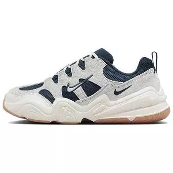 Футбольные кроссовки Nike Tech Hera Phantom Armory Navy Sail серые (Женский) Женские кроссовки DR9761-004 37.5