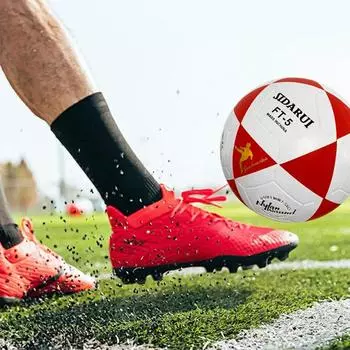 Футбольные мячи стандартного размера 5, сшитый на машинке мяч, материал ПУ, спортивная лига, футбольные тренировочные мячи, спортивные аксессуары