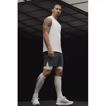 Футбольные носки HM dryMove 2 шт., комплект, черный, белый 40/42