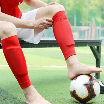 Футбольные носки, накладки на голени, женские носки с ручкой, футбольные носки, детские носки под давлением, тренировочные наколенники для детей и взрослых темно-зеленого