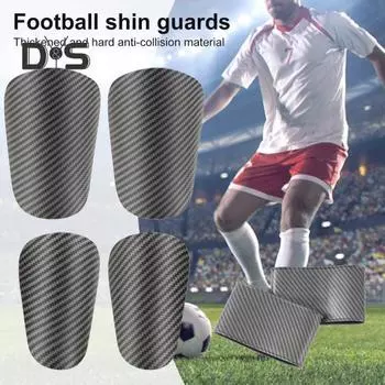 Футбольные щитки для голени EVA с амортизацией, силиконовые накладки для амортизации, набор щитков для футбольных тренировок чёрный