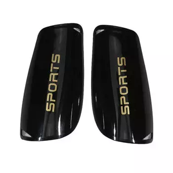 Футбольные щитки для голени Футбольные защитные накладки для взрослых и детей Легкие вставки в носки Доска для тренировок для мальчиков Защитное снаряжение Adult чёрный