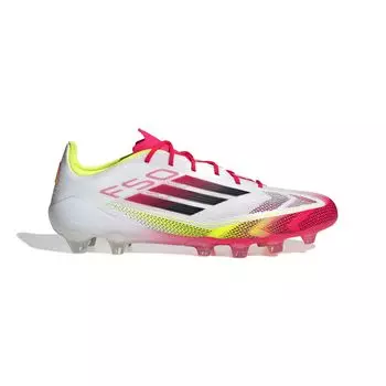 Футбольные шипы F50 Alphaskin Elite HG NJV66 Обувь Желтые см [Adidas] Белые/Черные/Солнечные (IE1282) 27,0