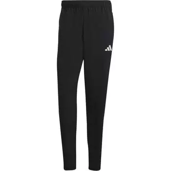 Футбольные штаны Adidas с тремя полосками и цветными блоками, с эластичной резинкой на талии, черные, IB5012 M