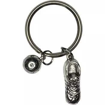 Футбольный брелок Футбольный мяч Легкий Компактный Металлический брелок [Woodstar]