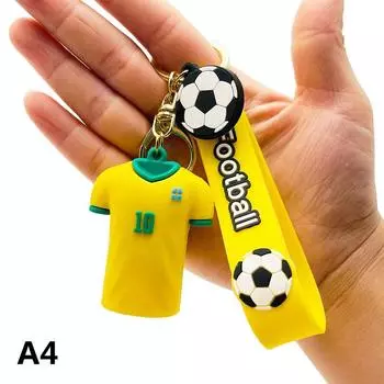 Футбольный Джерси Брелок Милый Брелок Мода Пара Сумка Орнамент Брелок Подарок
