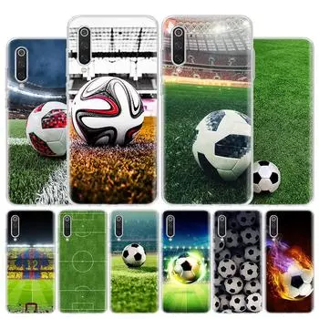Футбольный мяч дизайн чехол для телефона чехол для Xiaomi Poco X3 GT X4 NFC M4 Pro M3 M2 F3 F2 F1 Mi Note 10 A3 A2 Lite A1 CC9E Fu Xiaomi Poco X3