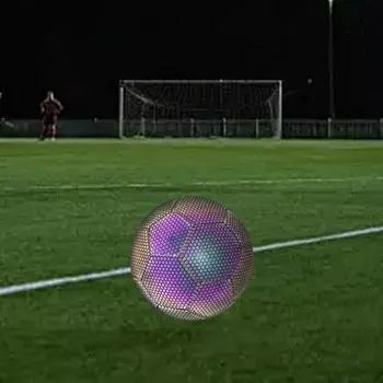 Футбольный мяч, голографический спортивный мяч из искусственной кожи, официальный футбольный мяч для подростков, девочек и мальчиков