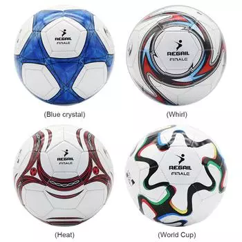 Футбольный мяч из ПВХ с машинной строчкой, размер 5, профессиональный футбольный мяч для занятий спортом на открытом воздухе для юных игроков