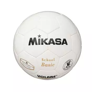Футбольный мяч MIKASA 5, сертифицированный Японской футбольной ассоциацией, мяч для старшей школы, белый, сшитый вручную, рекомендуемое внутреннее давление Нет. (Для белый