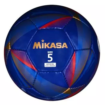 Футбольный мяч MIKASA 5, сертифицированный Японской футбольной ассоциацией, мяч для старших классов, сшитый вручную, темно-синий, рекомендуемое внутреннее давление, нет. (Для тёмно-синий