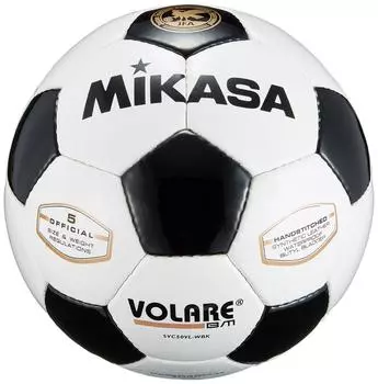 Футбольный мяч MIKASA 5 Японская футбольная ассоциация Сертификация Мяч Старшая школа №. SVC50VL-WBK (Для студентов/университетов/старших классов/младших классов)