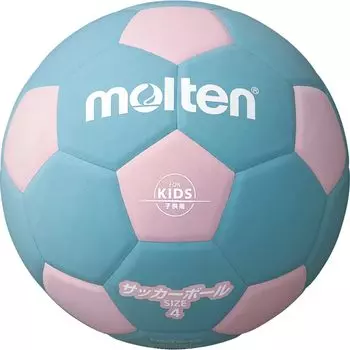 Футбольный мяч Molten Soccer 2200 Lightweight 4 Pink x Cyan Нет. F4S2200-ПК
