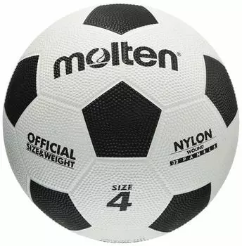 Футбольный мяч Molten Turtle Shell Rubber 4 F4W No.