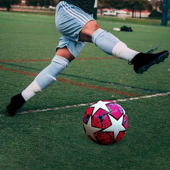 Футбольный мяч, размер 5, легкий, прочный, с оригинальными узорами, для официальных матчей, для тренировок Style B