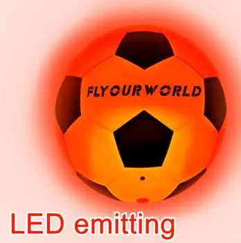 Футбольный мяч со светом