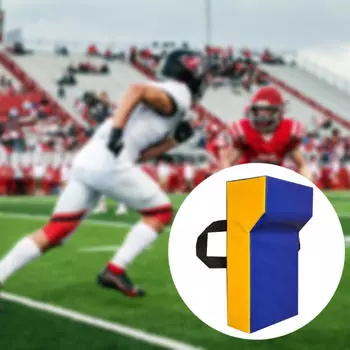 Футбольный щиток для захвата с клиньями, блокирующий щиток, спортивное снаряжение, подарок с ручками Red Black Kids