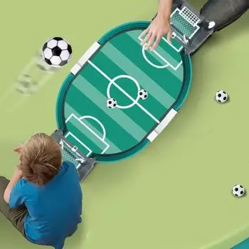 Футбольный стол интерактивная игра мини-футбол пинбол набор с 10 мячами для спорта в помещении S