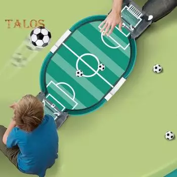 Футбольный стол интерактивная игра мини-футбольный пинбол набор с 10 мячами настольная спортивная футбольная игрушка для игр в помещении для детей и взрослых S