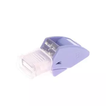 Футбольный свисток с четким звуком, прочный, удобный, регулируемый, баскетбольный свисток с зажимом для пальца на шнурке для экстренной помощи светло-синий