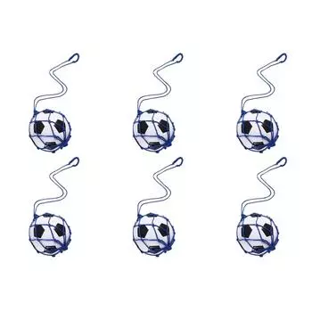 Футбольный тренажер для ударов по мячу Футбольный мяч Сетка для удара Футбольные тренажеры (синий)