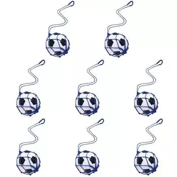 Футбольный тренажер для ударов по мячу Футбольный мяч Сетка для удара Футбольные тренажеры (синий)