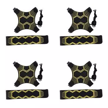 Футбольный тренажер для ударов, регулируемый эластичный футбольный мяч, вспомогательное фитнес-оборудование